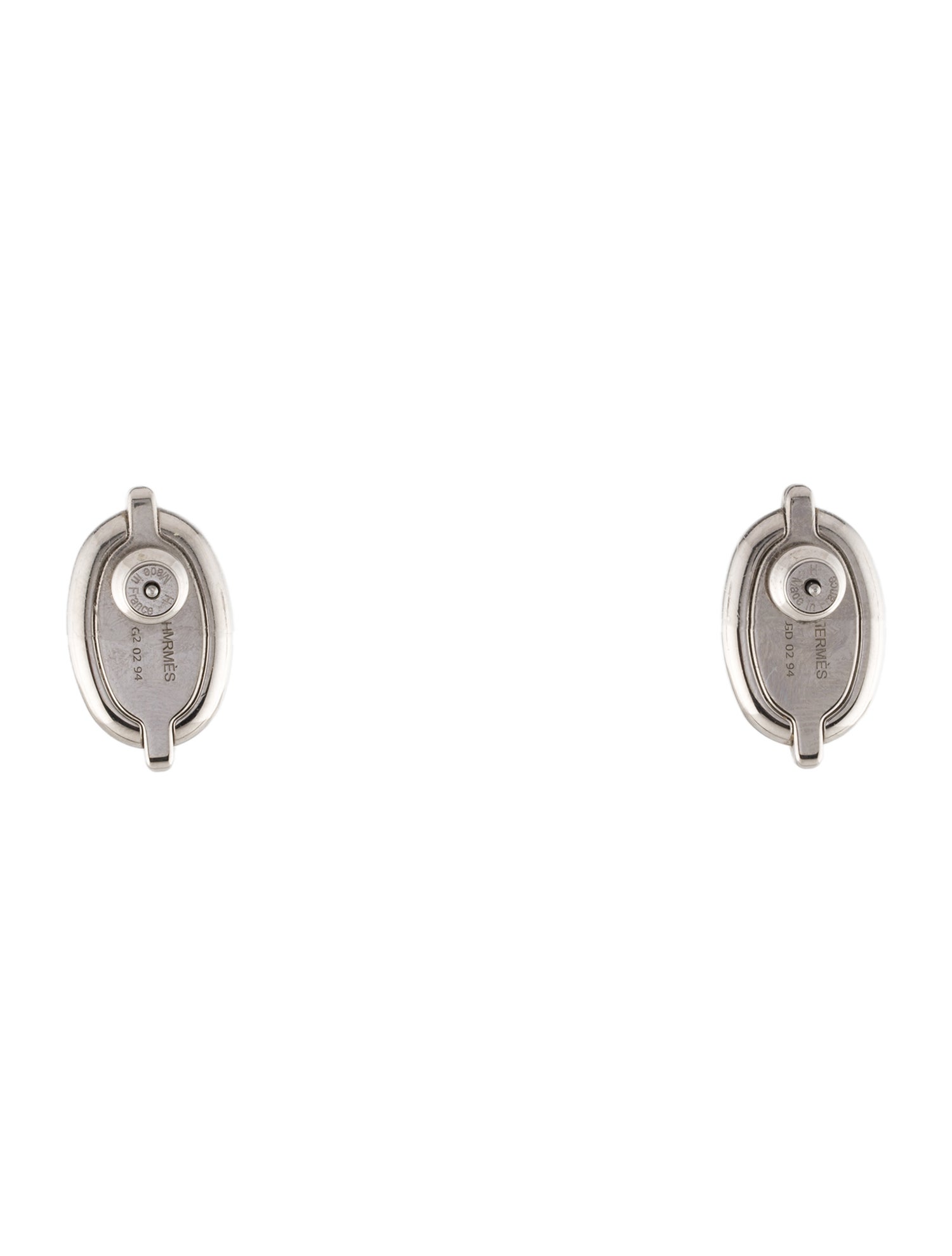 Hermès Mini Maillion Stud Earrings